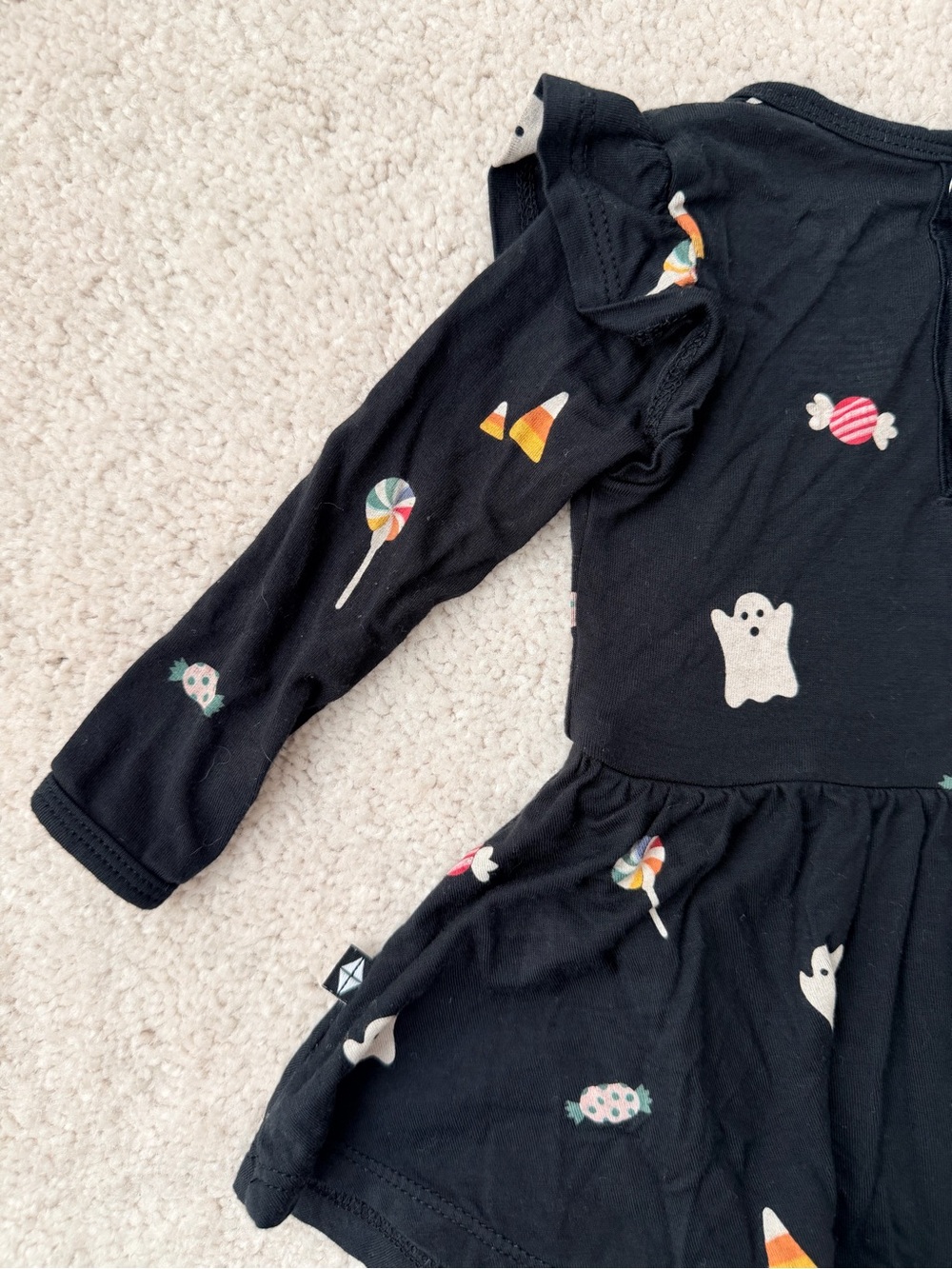 Kyte BABY Twirl Bodysuit with Candy Print - Picture 13 of 13